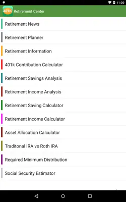 Personal Finance android App screenshot 1